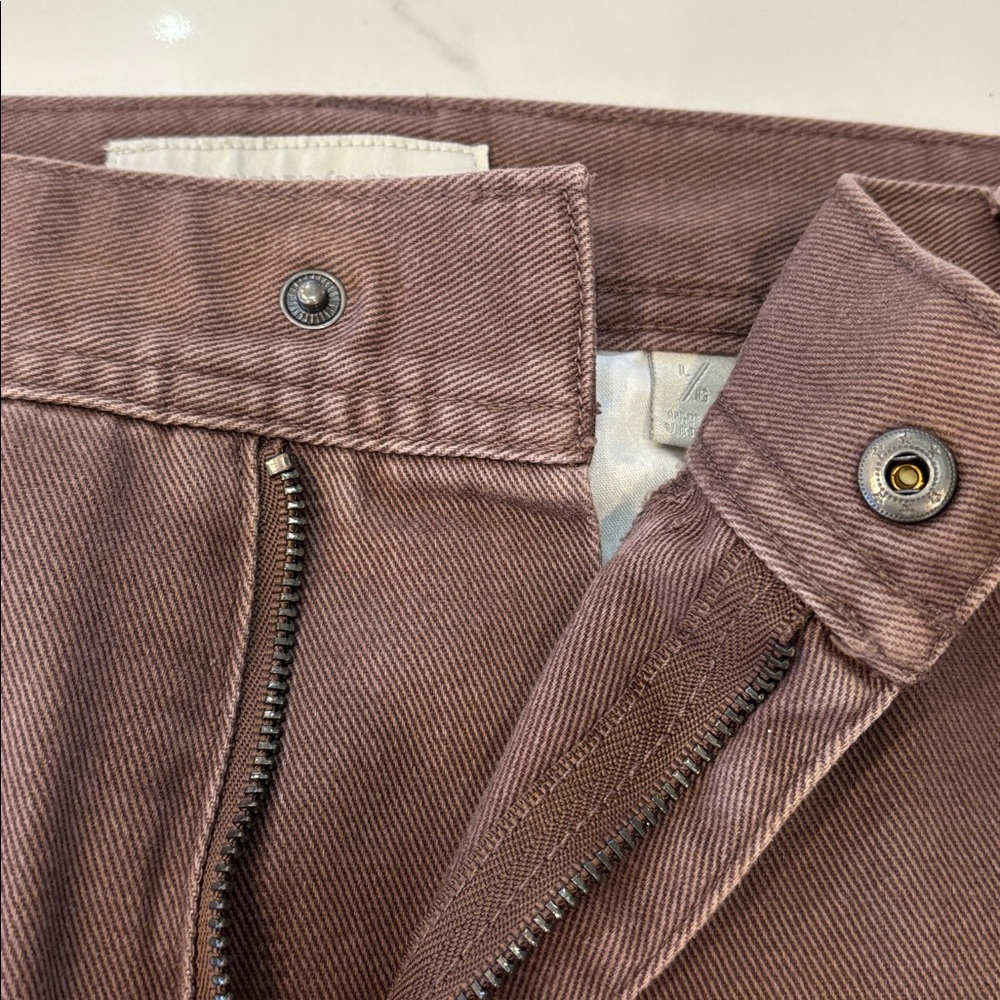 Standard Cloth Casual Brown Cargo Pants = Size L - Picture 4 of 11